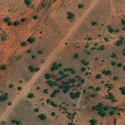 Satellite imagery of Christmas Flat, AU