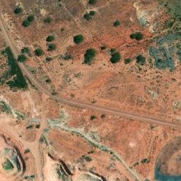 Satellite imagery of Christmas Flat, AU