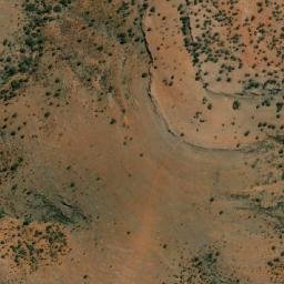 Satellite imagery of Mount Lucius, AU