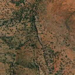 Satellite imagery of Mount Lucius, AU