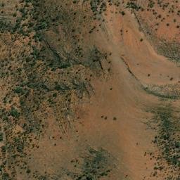 Satellite imagery of Mount Lucius, AU