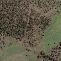 Satellite imagery of Black Jack Mountain, AU