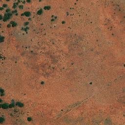 Satellite imagery of Christmas Mines, AU