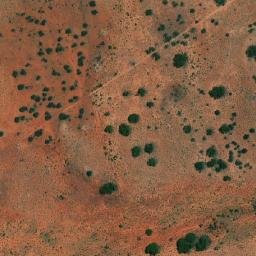 Satellite imagery of Christmas Mines, AU