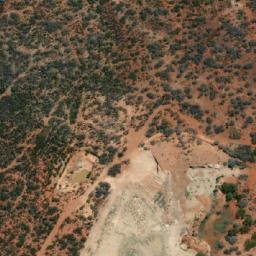 Satellite imagery of Gibraltar Mine, AU