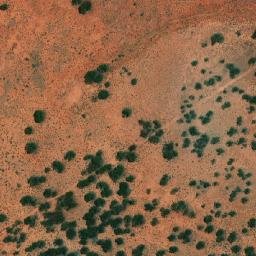 Satellite imagery of Christmas Mines, AU