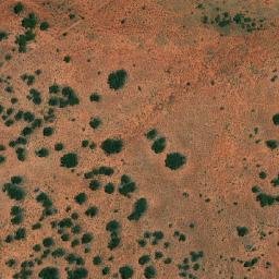 Satellite imagery of Christmas Mines, AU