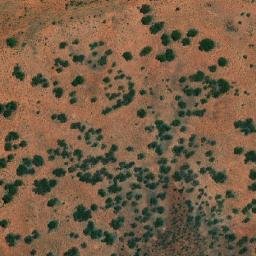Satellite imagery of Christmas Mines, AU