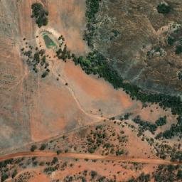 Satellite imagery of Mount Stevens, AU