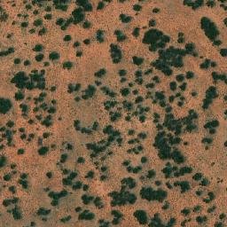 Satellite imagery of Christmas Mines, AU