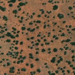 Satellite imagery of Christmas Mines, AU
