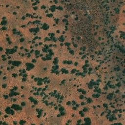 Satellite imagery of Christmas Mines, AU