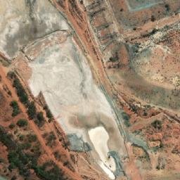 Satellite imagery of Mount Goddard, AU
