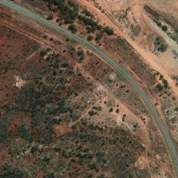 Satellite imagery of Mount Goddard, AU
