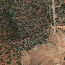 Satellite imagery of Mount Goddard, AU