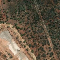 Satellite imagery of Mount Goddard, AU