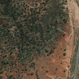 Satellite imagery of Mount Goddard, AU