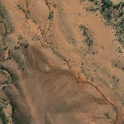 Satellite imagery of Old Wirrealpa Mine, AU