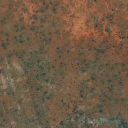 Satellite imagery of Mount Belches, AU