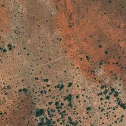 Satellite imagery of Mount Belches, AU