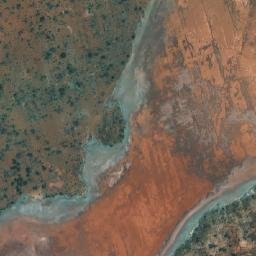 Satellite imagery of Mount Belches, AU