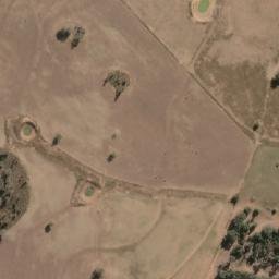 Satellite imagery of Chalk Mountain, AU