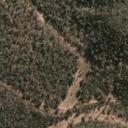 Satellite imagery of Chalk Mountain, AU