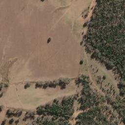 Satellite imagery of Chalk Mountain, AU