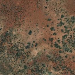 Satellite imagery of Mount Hogan, AU