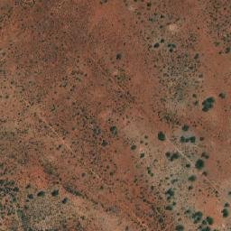 Satellite imagery of Mount Hogan, AU