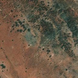 Satellite imagery of Mount Hogan, AU