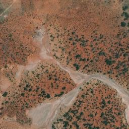Satellite imagery of Mount Hogan, AU