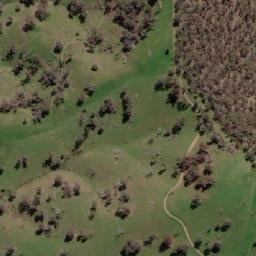 Satellite imagery of Glendower Mountain, AU