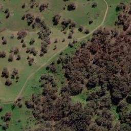 Satellite imagery of Glendower Mountain, AU
