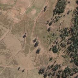 Satellite imagery of Ginnimah Mountain, AU