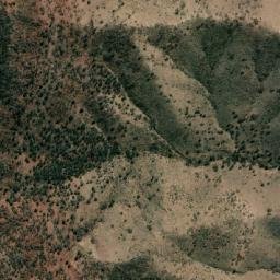 Satellite imagery of Mount Bell, AU