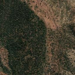 Satellite imagery of Mount Bell, AU