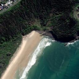 Satellite imagery of Crescent Head, AU