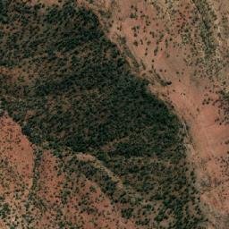Satellite imagery of Mingari Peak, AU