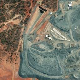 Satellite imagery of Kambalda Mine, AU