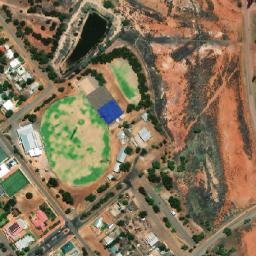 Satellite imagery of Frasers Gold Mine, AU