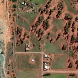 Satellite imagery of Frasers Gold Mine, AU