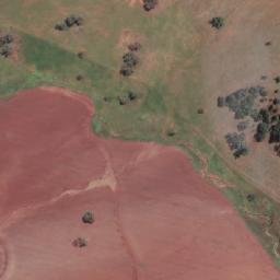 Satellite imagery of Bullomins Knob, AU