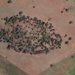 Satellite imagery of Bullomins Knob, AU