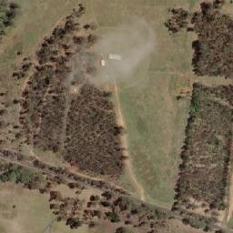 Satellite imagery of Mount Hungry, AU