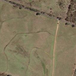 Satellite imagery of Mount Hungry, AU