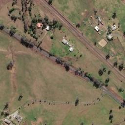 Satellite imagery of Belgamba Mountain, AU
