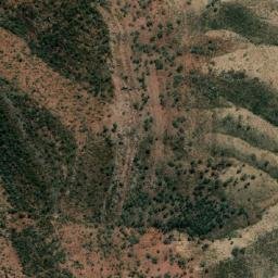 Satellite imagery of Walkandi Peak, AU