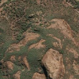Satellite imagery of Belougery Split Rock, AU