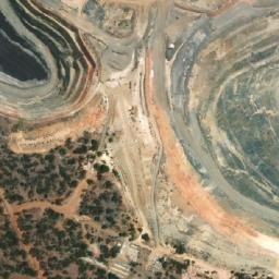 Satellite imagery of Edna May Mine, AU
